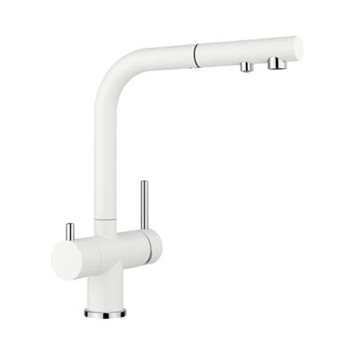 Blanco Fontas-S II Silgranit Beyaz Eviye Bataryası