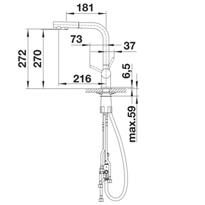 Blanco Fontas-S II Silgranit Antrasit Eviye Bataryası
