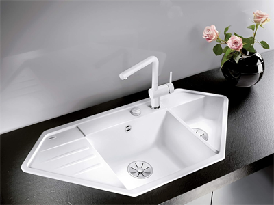 Blanco Lınus-S Silgranit Beyaz Eviye Bataryası