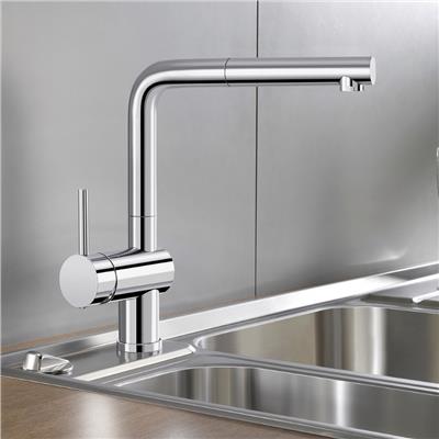 Blanco Lınus-S Krom Eviye Bataryası Sol Kontrol