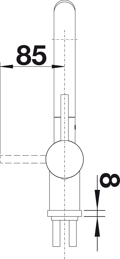 Blanco Lınus-S Silgranit Beyaz Eviye Bataryası