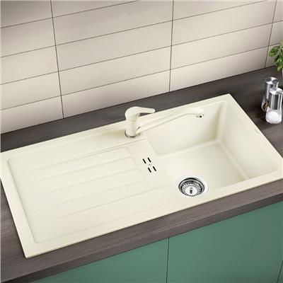 Blanco Favum 45 S Silgranit Soft Beyaz Eviye
