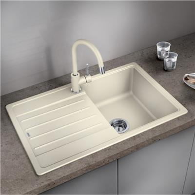 Blanco Legra 45 S Silgranit Siyah Eviye