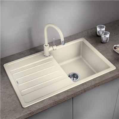 Blanco Legra 45 S Silgranit Soft Beyaz Eviye