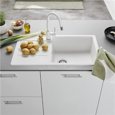 Blanco Legra Xl 6 S Silgranit Volcano Gri Eviye