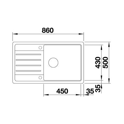 Blanco Legra Xl 6 S Silgranit Antrasit Eviye