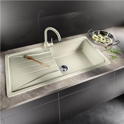 Blanco Sona Xl 6 S Silgranit Beyaz Eviye