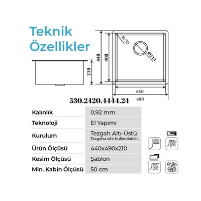 Crauf Venüs 3049 Mat Gri Evye