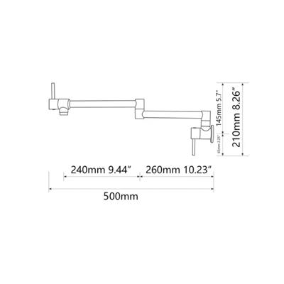 Crauf Akrobat Mutfak Bataryası PVD Füme