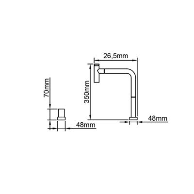 Crauf Lusso 4030 Spiralli Evye Bataryası Krom