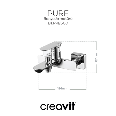 Creavit Pure Banyo Armatürü