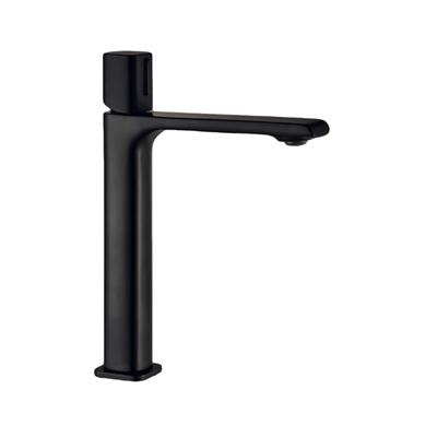 Creavit Alfa Çanak Lavabo Bataryası Mat Siyah