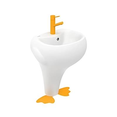Creavit Ducky Sarı Ayaklı Lavabo 40x52 cm