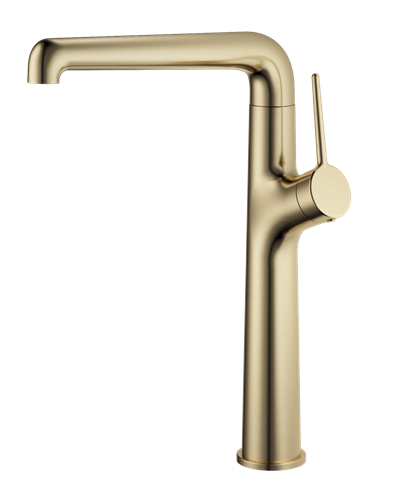 Creavit Flow Mutfak Armatürü Brush Gold