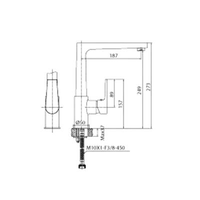 Creavit Sharp Evye Bataryası Krom