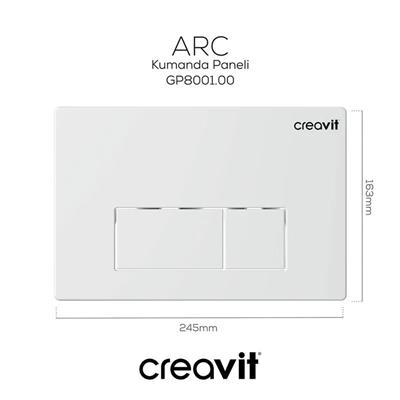 Creavit ARC Beyaz Kumanda Paneli