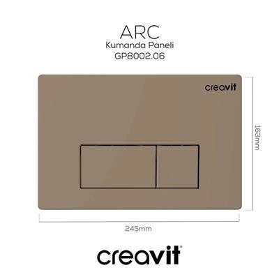 Creavit ARC Mat Cappucino Boyalı Kumanda Paneli
