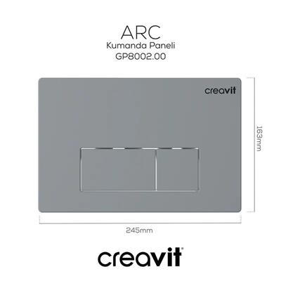 Creavit ARC Mat Gri Boyalı Kumanda Paneli