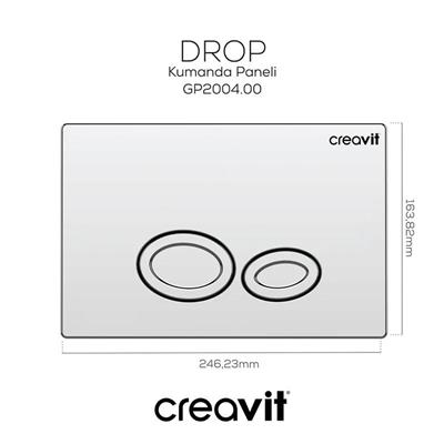 Creavit DROP Beyaz Kumanda Paneli