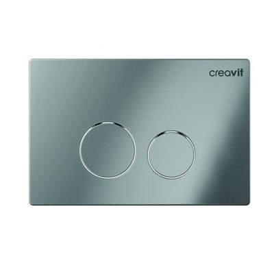 Creavit TERRA Parlak Krom Kaplama Kumanda Paneli