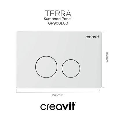Creavit TERRA Beyaz Kumanda Paneli