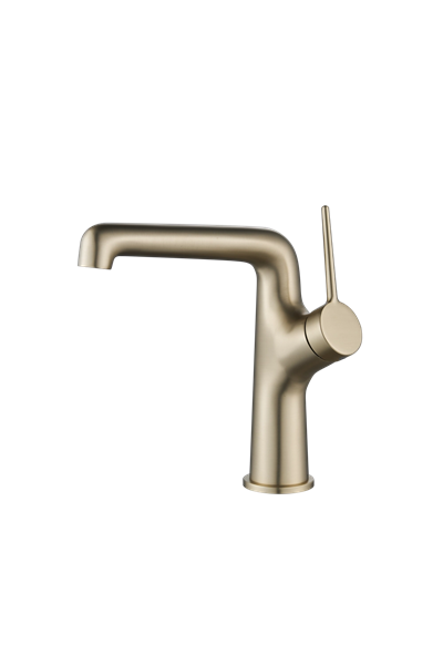Creavit Flow Lavabo Armatürü Brush Gold