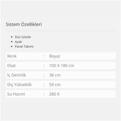 Formina Asos Özel Küvet