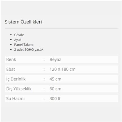 Formina Soho Özel Küvet