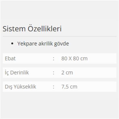 Formina Costo Slimblok Duş Teknesi