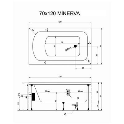 Formina Minerva Küvet