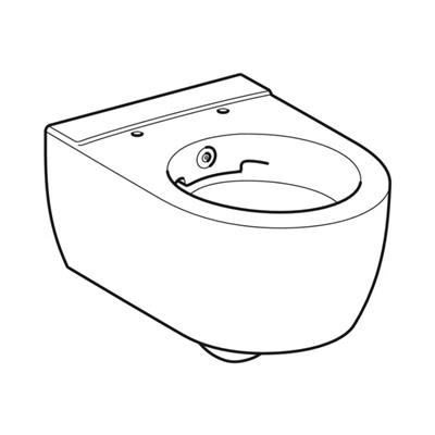 Geberit iCon Rimfree Asma Klozet, 53 cm