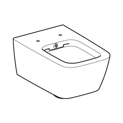 Geberit iCon Square Rimfree Asma Klozet, 54 cm