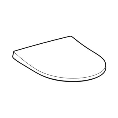 Geberit iCon Slim Yavaş Kapanan, Kolay Çıkarılabilir Kapak