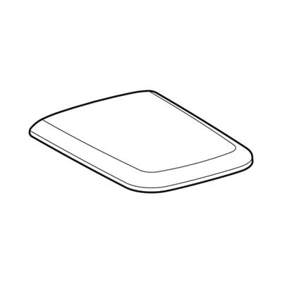 Geberit iCon Square Yavaş Kapanan, Kolay Çıkarılabilir Kapak