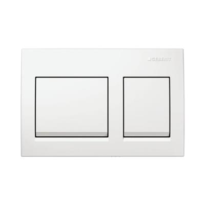 Geberit Kumanda Kapağı Alpha35 - Çift basmalı - Beyaz