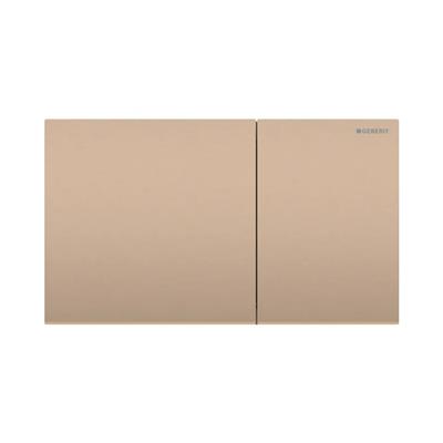 Geberit Kumanda Kapağı Sigma70 - Çift Basmalı - Bronz
