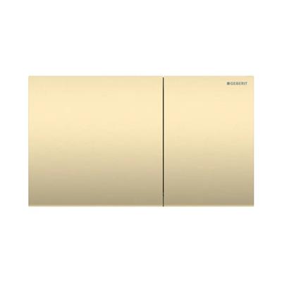 Geberit Kumanda Kapağı Sigma70 - Çift Basmalı - Pirinç