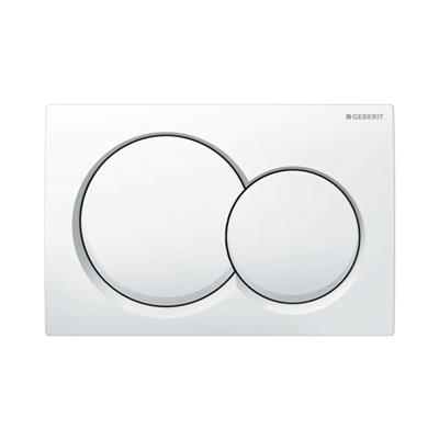 Geberit Kumanda Kapağı Alpha01 - Çift basmalı - Beyaz