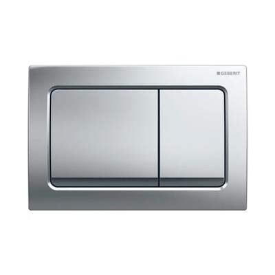 Geberit Kumanda Kapağı Alpha30 - Çift basmalı - Parlak Krom