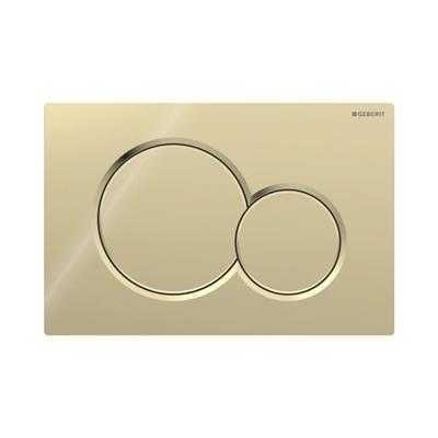 Geberit Kumanda Kapağı Sigma 01 - Çift Basmalı - Pirinç
