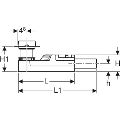 Geberit Cleanline Sifon Seti D40 H65