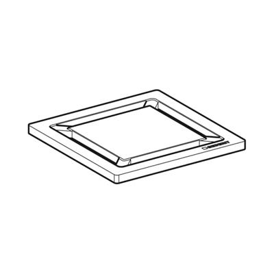 Geberit Yer süzgeci ızgarası, kare, 8 x 8 cm