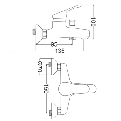 GMS Seren Mix Banyo Bataryası