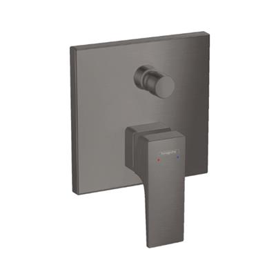 Hansgrohe Metropol Tek kollu banyo Bataryası Ankastre montaj, çubuk volan ile Mat Siyah