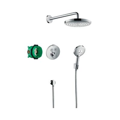 Hansgrohe Raindance Select S Ankastre duş sistemi ShowerSelect S termostat ile Krom