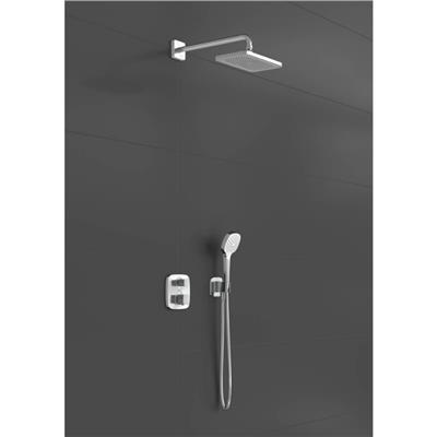 Hansgrohe Croma E Duş sistemi 280 1jet Ecostat E ile Krom