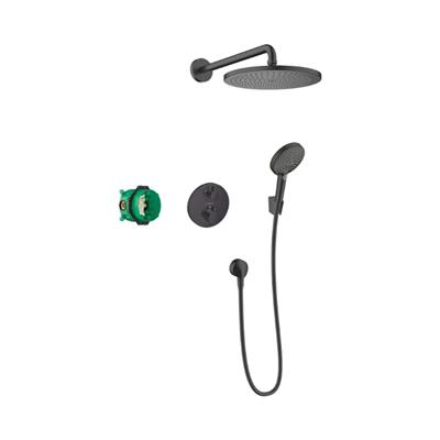 Hansgrohe Croma Duş sistemi 280 1jet Ecostat S Satin Siyah