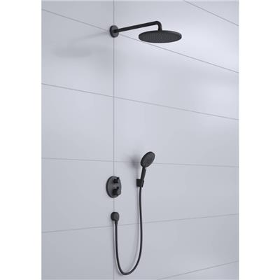 Hansgrohe Croma Duş sistemi 280 1jet Ecostat S Satin Siyah
