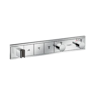 Hansgrohe RainSelect Termostat ankastre montaj, 3 çıkış için Krom