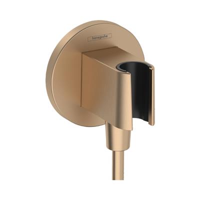 Hansgrohe FixFit S Çıkış Dirseği Askı İle Mat Bronz